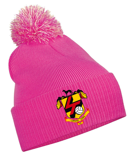 Lurgan Town Bobble Hat (Pink)