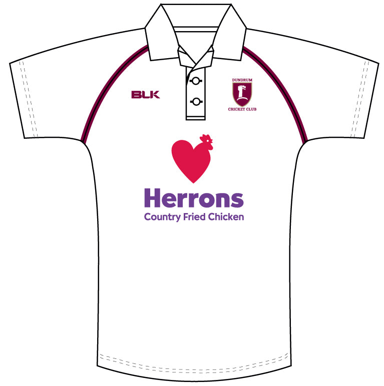 Dundrum Cricket Whites Shirt